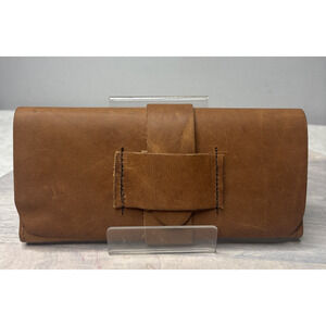 Vintage Brown Genuine Leather Wallet – Unbranded